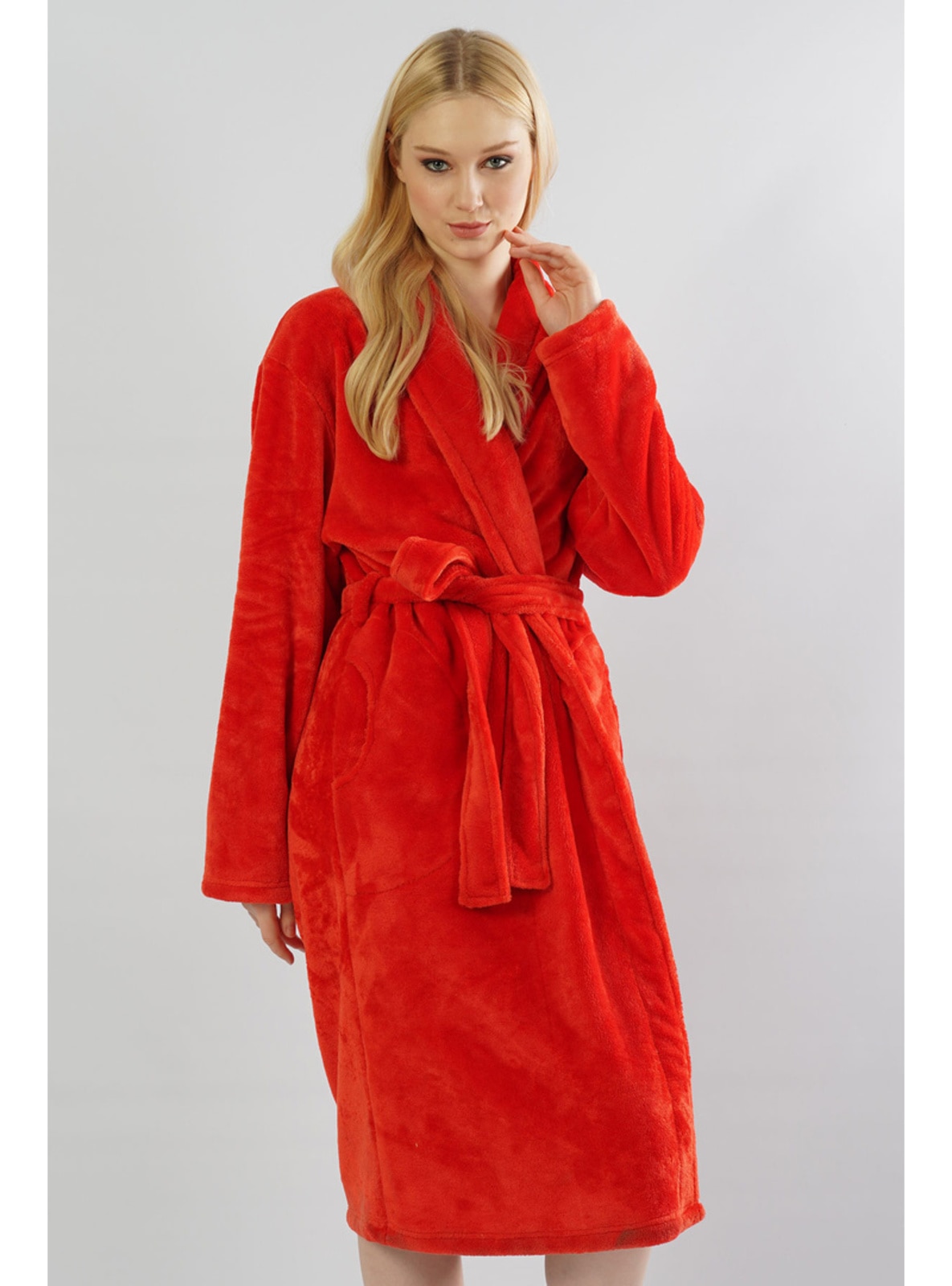 Red - Morning Robe