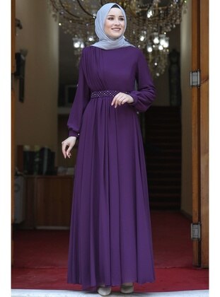 Ahsen Evening Dresses Purple