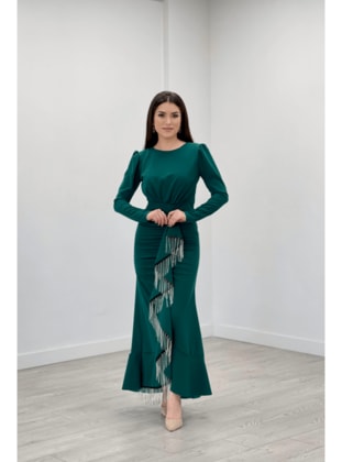 Emerald - Modest Evening Dress - Giyim Masalı