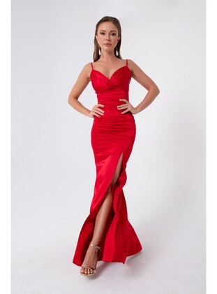 Red - Evening Dresses - LAFABA