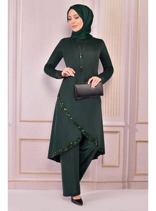 Emerald - Suit - Moda Merve