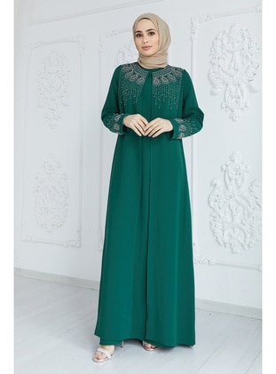Emerald - Plus Size Evening Dress  - Vavinor