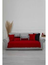 أحمر - رمي الأريكة
