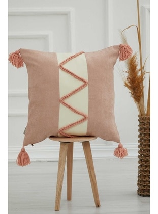 Powder Pink - Throw Pillows - Aisha`s Design