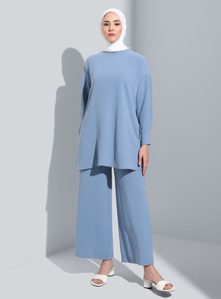 Icy Blue - Unlined - Suit - Refka