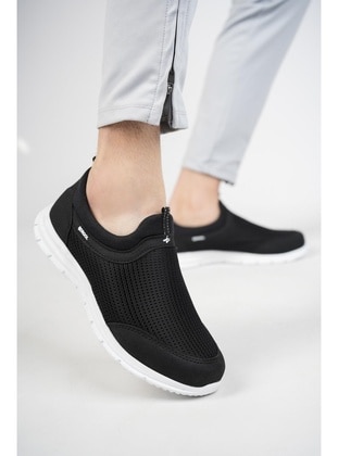 Black - White - Sports Shoes - Muggo