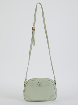 حقيبة بحمالة طويلة - أخضر - حقائب كروس - Pierre Cardin