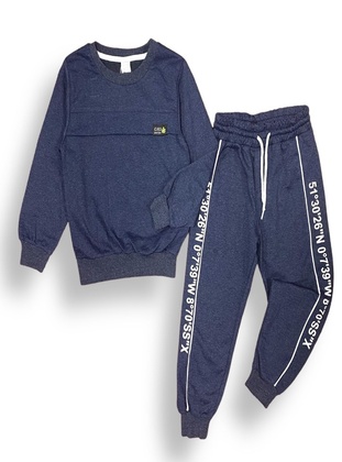 MNK Baby Navy Blue Boys` Sweatpants