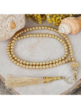 İkranur Gold Prayer Beads