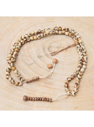 Brown - Prayer Beads - İkranur