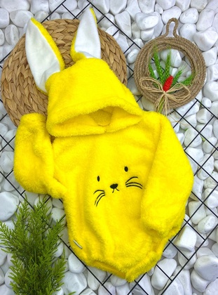 MNK Baby Yellow Baby Bodysuits