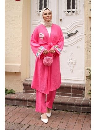 Pink - Abaya - Meqlife
