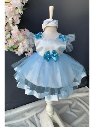 MNK Baby Blue Baby Dress