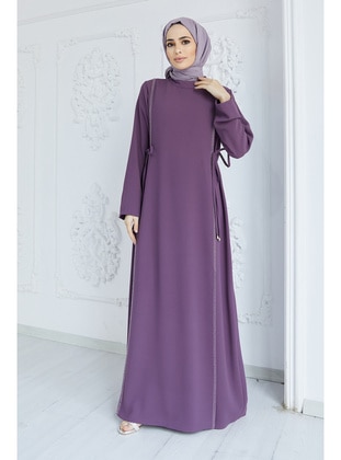 Lilac - Plus Size Dress  - Vavinor