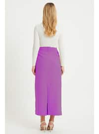 Pencil Skirt Lilac