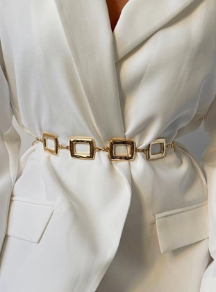 Gold color - Belt - im Design