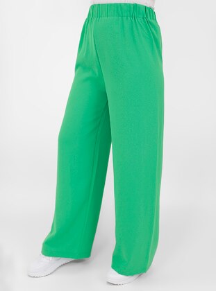 Green - Pants - Armağan Butik