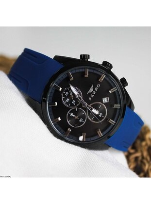 Navy Blue - Watches - Ferro