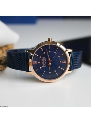 Navy Blue - Watches - Michael Tommy