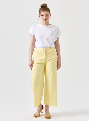 Yellow - Pants - Nihan