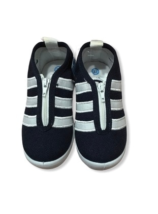 Navy Blue - Kids Home Shoes - Miniko Kids