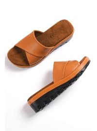 Tan - Slippers