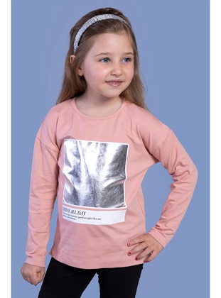Toontoy Salmon Girls` Sweatshirt