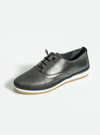 Casual - Platinum - Faux Leather - Casual Shoes