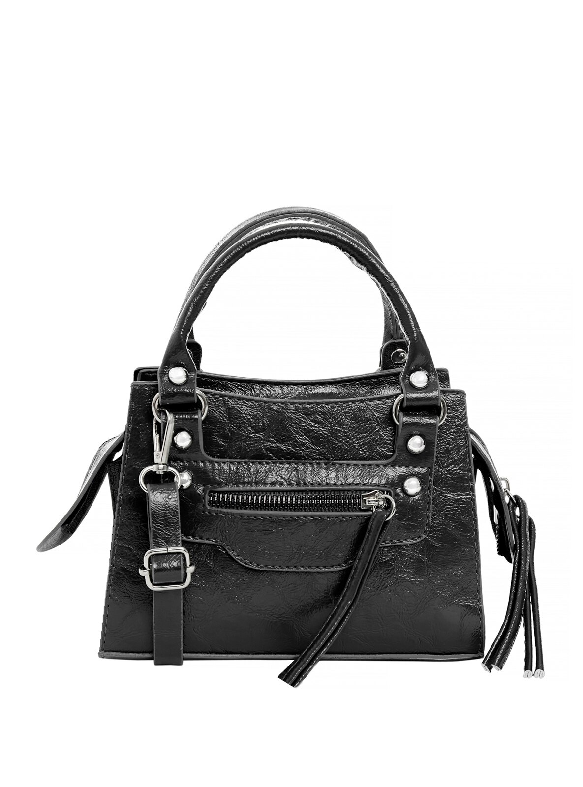 Balenciaga Classic City Mini Shoulder Bag in Black