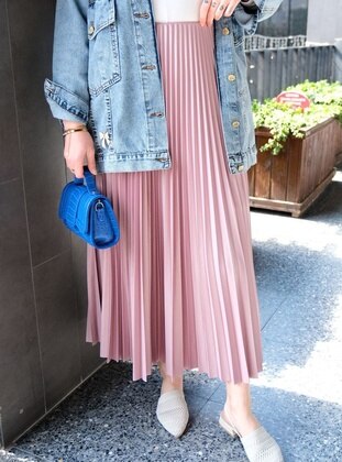 Powder Pink - Skirt - Locco Moda