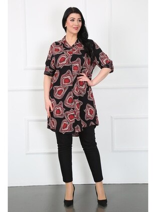Garnet - Plus Size Tunic - By Alba Collection