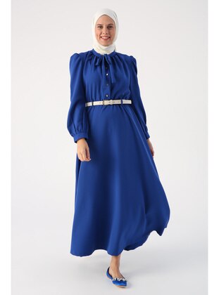 Saxe Blue - Modest Dress - ALLDAY