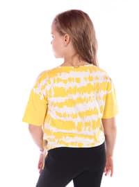 Dark Yellow - Girls` T-Shirt