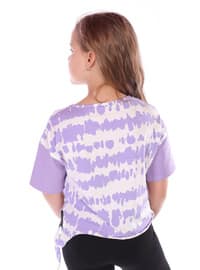 Lilac - Girls` T-Shirt