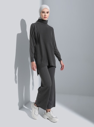 Granite Gray - Knit Suits - Refka