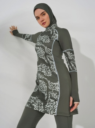 Khaki - Multi - Burkini - Alfasa