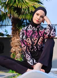 Pink - Multi - Burkini