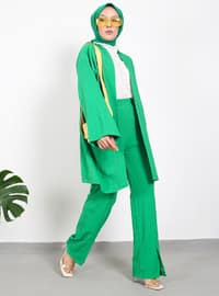 Green - Unlined - Suit