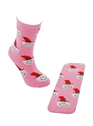 Pink - Girls` Socks - Flora