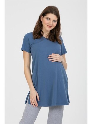 Indigo - Maternity Tunic / T-Shirt - Gör & Sin