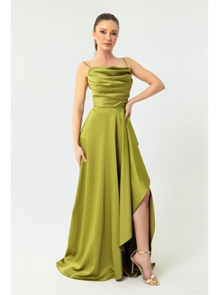 Pistachio Green - Evening Dresses - LAFABA