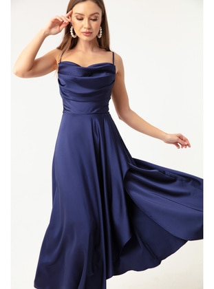 Navy Blue - Evening Dresses - LAFABA