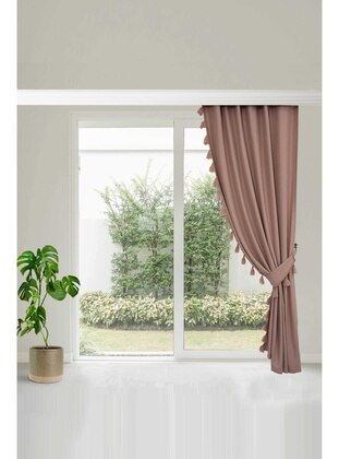Powder Pink - Curtains & Drapes - Aisha`s Design