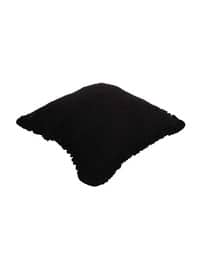 Black - Throw Pillow Covers - Ayşe Türban Tasarım