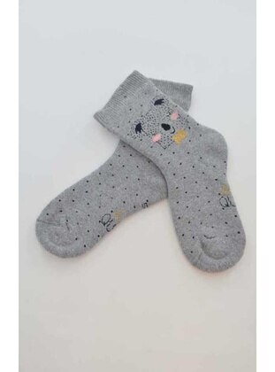 Ekinoks Gray Girls` Socks