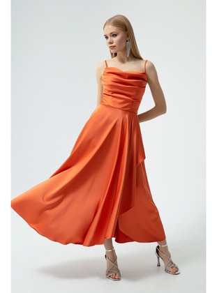 Orange - Evening Dresses - LAFABA