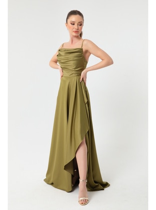 Olive Green - Evening Dresses - LAFABA
