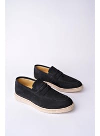 Black - Suede - Casual Shoes