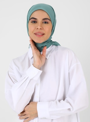Mint Green - Plain - Scarf - E Collection