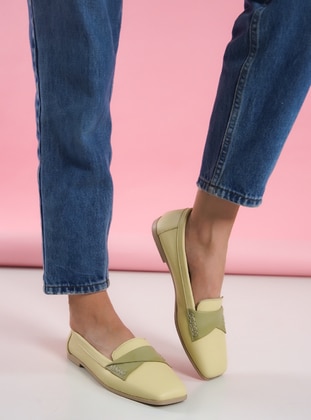 Sandal - High Heel - Green - Casual Shoes - Shoescloud